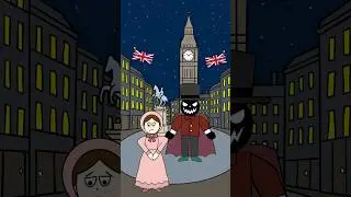 That&rsquo;s why he&rsquo;s called Jack the Ripper #shorts #funnyshorts #cartoon #history #animation