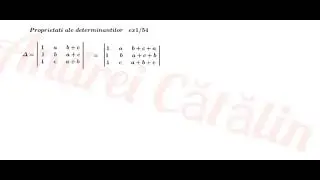 Determinanți Particulari .