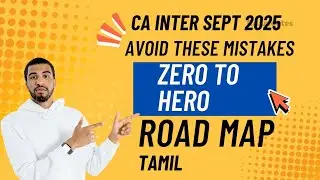 CA Inter SEP 2025: Go From ZERO to HERO 🚀 (Freshers & Repeaters Secret Strategy REVEALED! 🤫)