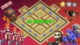 Best Th10 War Base 2018 Anti 2 Star With Replays Anti Bowler Anti Miner Anti Valkyrie
