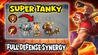 SUPER TANKY BOGART NEW DEFENSE SYNERGY COMBO 😱 | MAGIC CHESS GAMEPLAY 