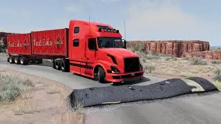 Trucks vs SpeedBump #216 - BeamNG.Drive