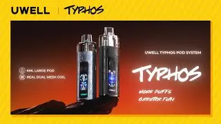 OFFICIAL RELEASE: Typhos, 6mL Large Pod, Powered by Real Dual Mesh Coil