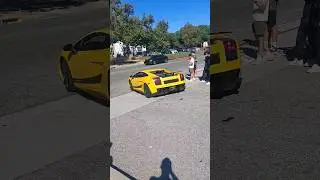 #lamborghini #gallardo #exhaust #sound #car #supercar #losangeles #shorts #huracan #crazy #luxury