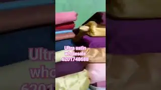 #ultra satin plain satin most satin wholesale with price #youtube #shots_video