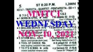 METRO TURF WEDNESDAY NOV. 10, 2021