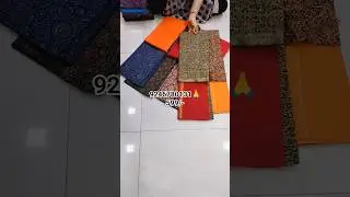 Ajrak printed dress materials with free shipping 💐💐