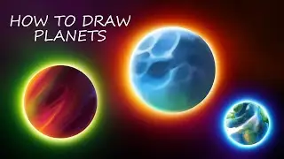 How to Draw Planets
