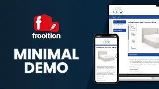 Frooition Minimal Theme Demo