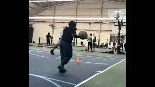 3 pt contest after work out fun father vs son
