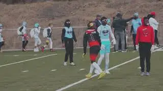 CRAZY 7 ON 7 MATCHUP BETWEEN 336 ELITE VS PRIMETIME ELITE 12U @ BLAZING 7V7 IN CONCORD NC !!!