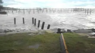 Damage from Tropical Storm Lee, Fairhope,Alabama