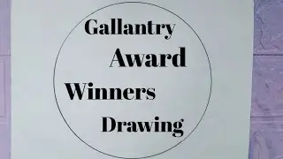 Veer Gatha Project Drawing|Gallantry Award Winners Drawing|my role model gallantry award winner draw
