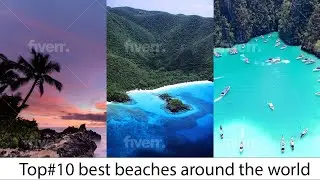 Top 10 Best Beaches & alternative beach locations around the world #beach #travel #theunwindpod