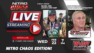 CHAOS LIVE! Rachel Curl Of Randy Meyer Racing & Murf McKinney For McKinney Corp