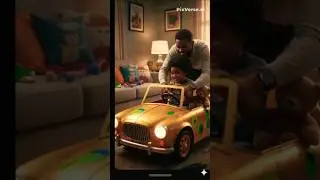 My Father Make a Wonderful Car #usa #cartoon #emotional #shorts #aianimation #robot #ai