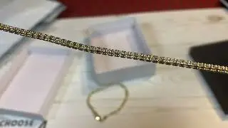 Unboxing 2 10k ice link bracelets #goldjewelry  #jewelry #icelinks #gold  #unboxing #jewelryreview