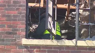 Dozens displaced in Brighton apartment fire