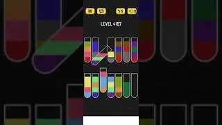 water sort puzzle level 4197