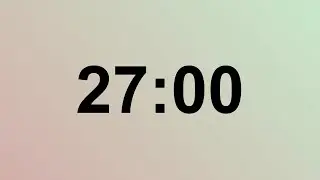 27 Minute Timer with Bomb Blast Finale  Countdown with Explosive Finish