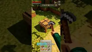 😂 Socando &aacute;rvore e rezando pra sobreviver no Minecraft #Minecraft #MinecraftShorts #MinecraftBrasil
