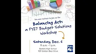 Balancing Act Tutorial - Close the Gap on ASD&rsquo;s Budget &mdash; Submit Your Ideas for FY27