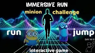 Can You Finish The Minion Run Interactive Fitness Challenge 2:30 Min Warm Up?