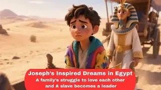 Joseph's Inspired Dream in Egypt Story | English Story#kidstory #kids #kidsvideo #cartoon #anime