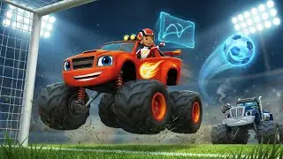 Blaze and the Monster Machines FULL Episode  The Remote-Control Striker! ⚽  Kids Cartoons & STEM