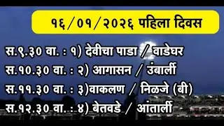 DAY 01 || ॐ म्हातार्डेश्वर क्रिकेट संघ म्हातार्डी भव्य ओवर आर्म क्रिकेट स्पर्धा-२०२६ ||