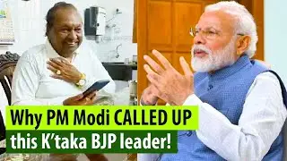 Watch! PM Modi speaks to top Karnataka BJP Leader K Eshwarappa over phone!