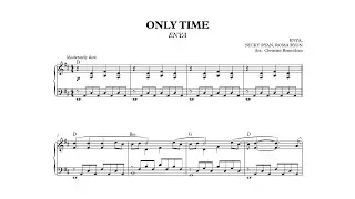 Only Time - Piano