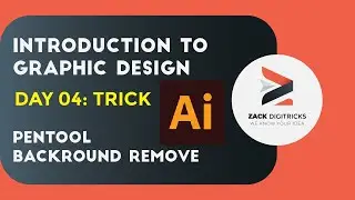Remove background in Adobe Illustrator using Pen Tool