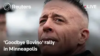 LIVE: Demonstrators hold 'Goodbye Bovino' rally in Minneapolis