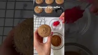 cinnamon sugar muffins #shorts
