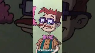 Chas Finster from Nickelodeon's Rugrats as an AI Manga character |