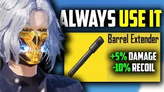 New barrel extender makes all weapons do more damage