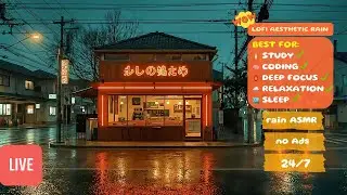 🍜 working lofi for a digital dopamine detox 🏮 focus on what matters