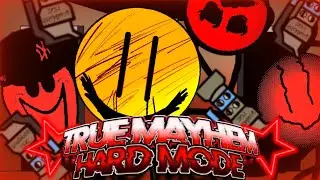 [NEW HARDEST] True Mayham Hard Mode Completed (Top 83 ML) | Five Nights at Stickman's Paperhouse