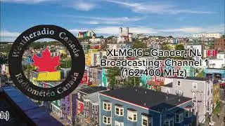 WeatherRadioCanada Cycles - XLM616 - Gander, NL. (YouTube First)