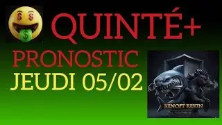 PRONOSTIC PMU QUINTE DU JOUR JEUDI 5 F&Eacute;VRIER 2026 
