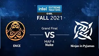CSGO - Ninjas in Pyjamas vs. ENCE [Nuke] Map 4 - IEM Fall 2021 - Grand Final - EU