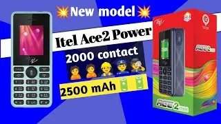 Itel ace2 Power 💥💥/ itel new model 💥/ ace2 Power unboxing/ ace2 Power review 🔥🔥