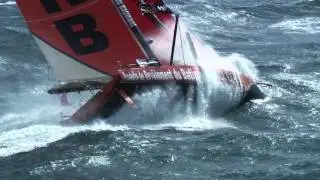 PRB dans la tempête - A bord de l'hélico