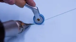 Leister Tutorial | Pressure roller 8 mm, PTFE: good pressure distribution for detailed work