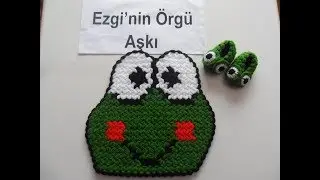 Kurbağa Lif Yapımı ( 1. Bölüm ) / Knitting Frog #handmade #crochet #pattern #grannysquare