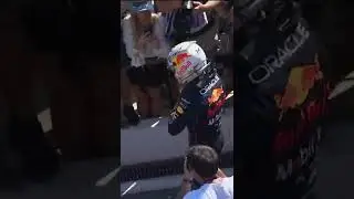 Helmut Marko pushes Kelly Piquet to congratulate Max at the French GP 2022