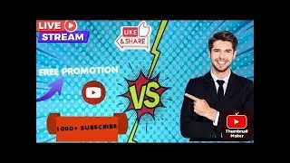 YouTube channel promote #Livestream on 1k subscribe complete kara do please 1000 subscribe #viral