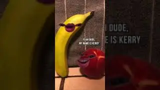 POV: Conscious banana makes a friend