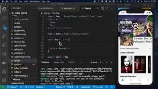 React Native Project - IMDB Clone.